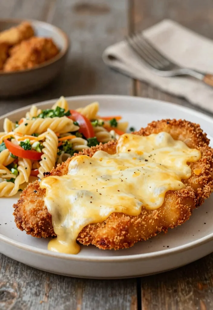 16 Fried Pork Chop Recipes Crispy Southern Style - 13. Cheesy Fried Pork Chops 1