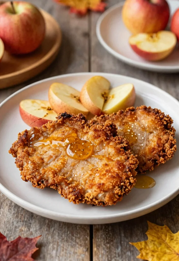 16 Fried Pork Chop Recipes Crispy Southern Style - 8. Apple Cider Vinegar Fried Pork Chops 1