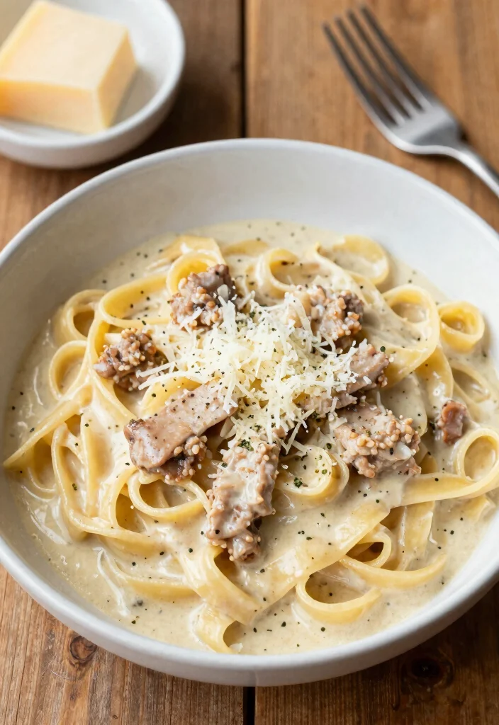 16 Ground Pork Recipes for Easy Weeknight Dinners - 7. Creamy Pork Pasta 1