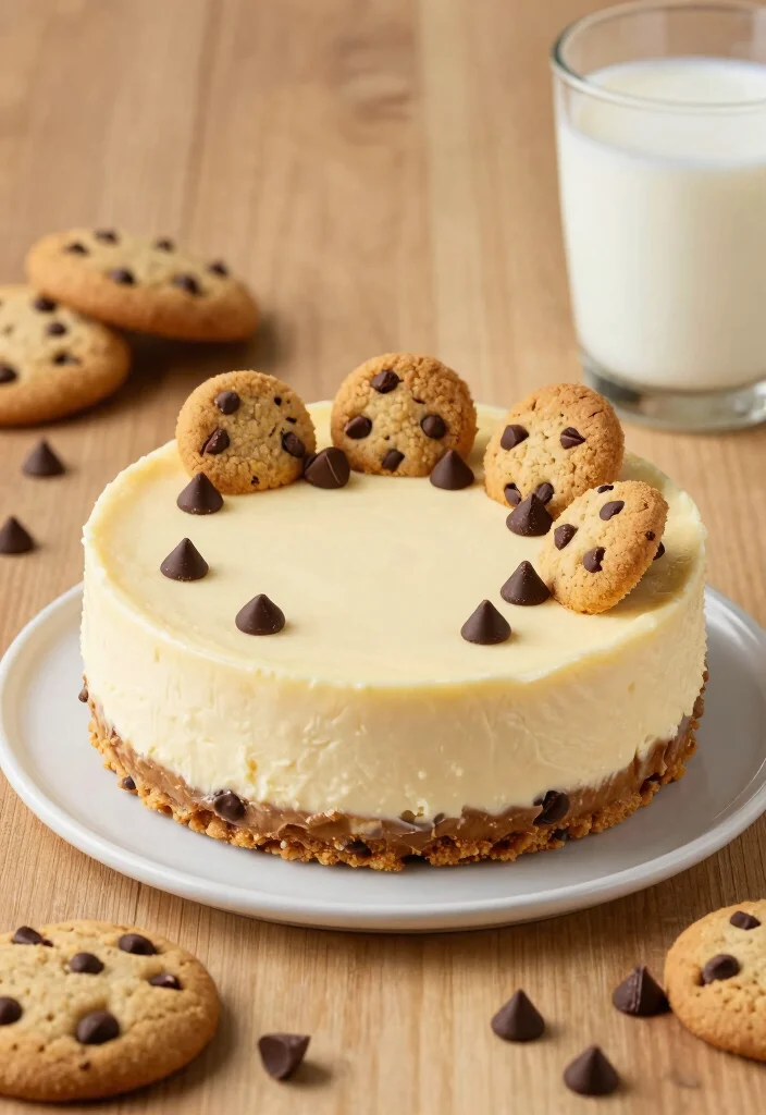 16 No-Bake Cheesecake Recipes: Easy, Creamy Desserts - 15. Chocolate Chip Cookie Dough No-Bake Cheesecake 1