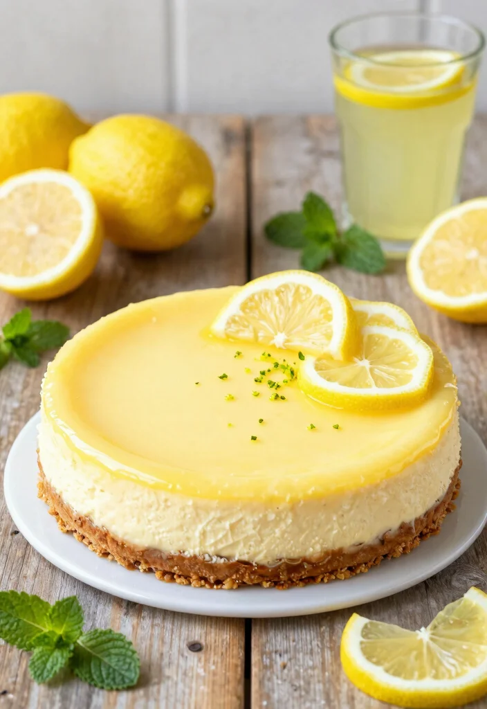 16 No-Bake Cheesecake Recipes: Easy, Creamy Desserts - 2. Lemon No-Bake Cheesecake 1