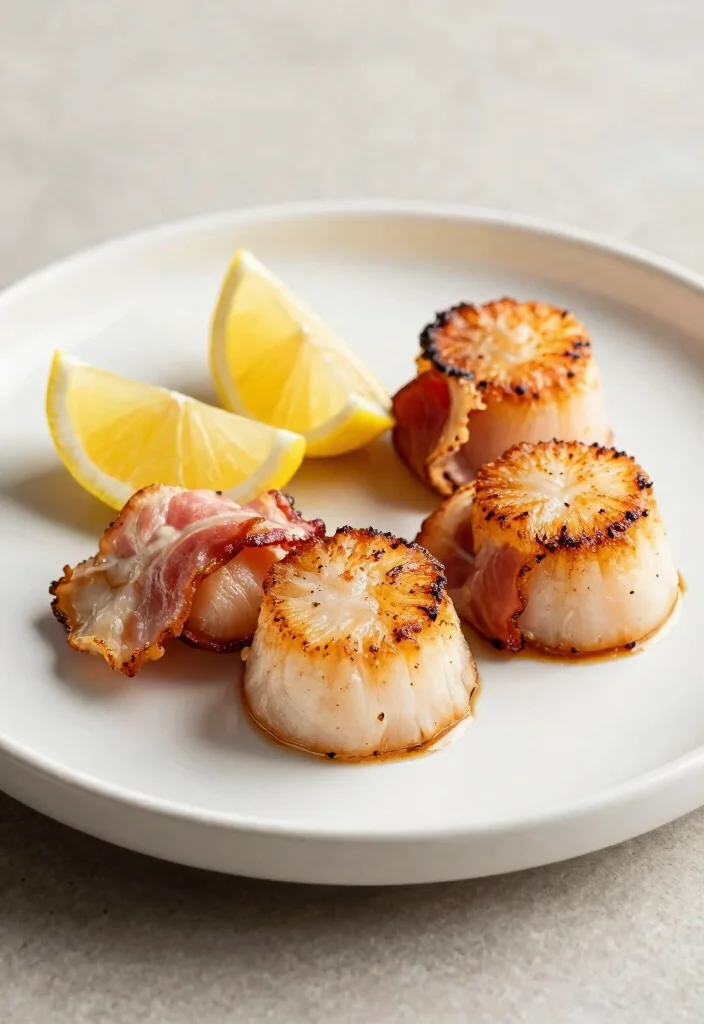 17 Bacon Recipes for Dinner: Savory Crowd Pleasers - 12. Bacon-Wrapped Scallops 1