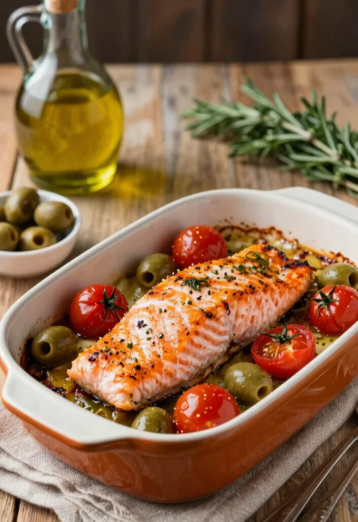 17 Baked Salmon Recipes for Oven-Perfect Flaky Results - 4. Mediterranean Baked Salmon 1