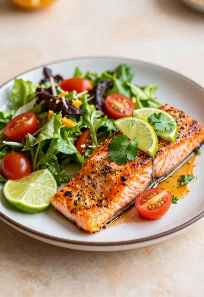 17 Baked Salmon Recipes for Oven-Perfect Flaky Results - 8. Cajun Salmon with Lime 1