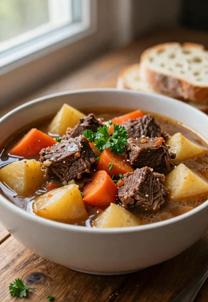 17 Best Crock Pot Recipes Easy Comfort Classics - 1. Hearty Beef Stew 1