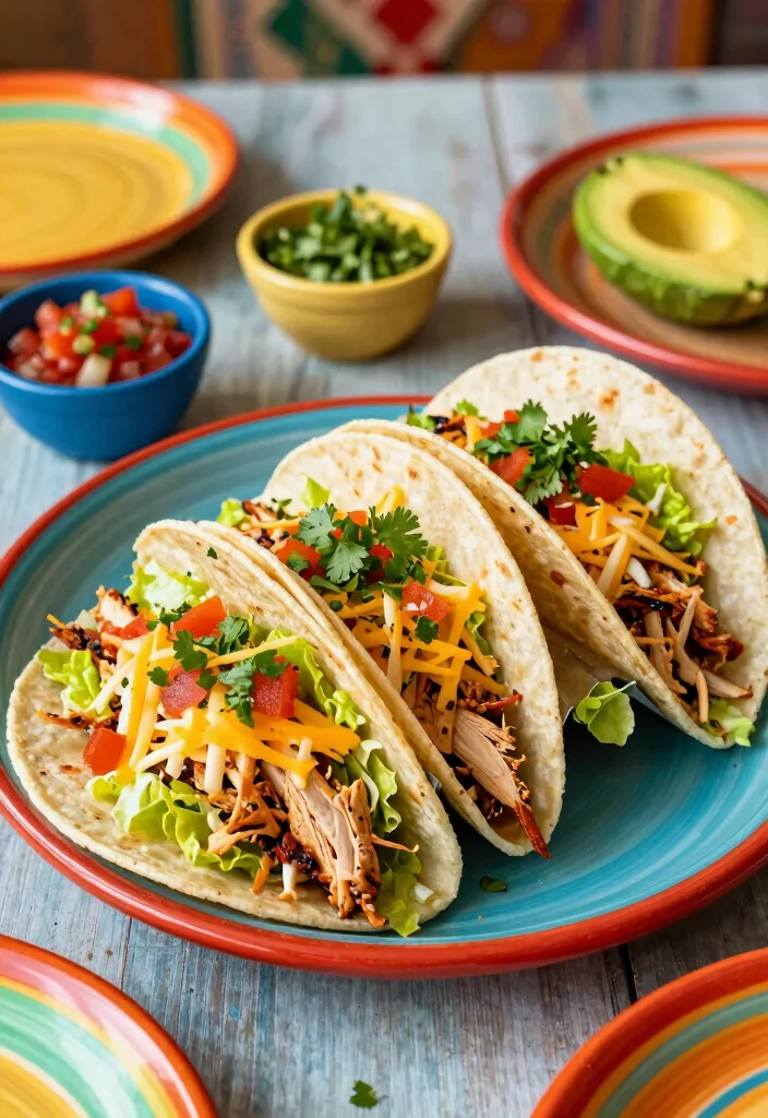 17 Best Crock Pot Recipes Easy Comfort Classics - 6. Chicken Tacos 1