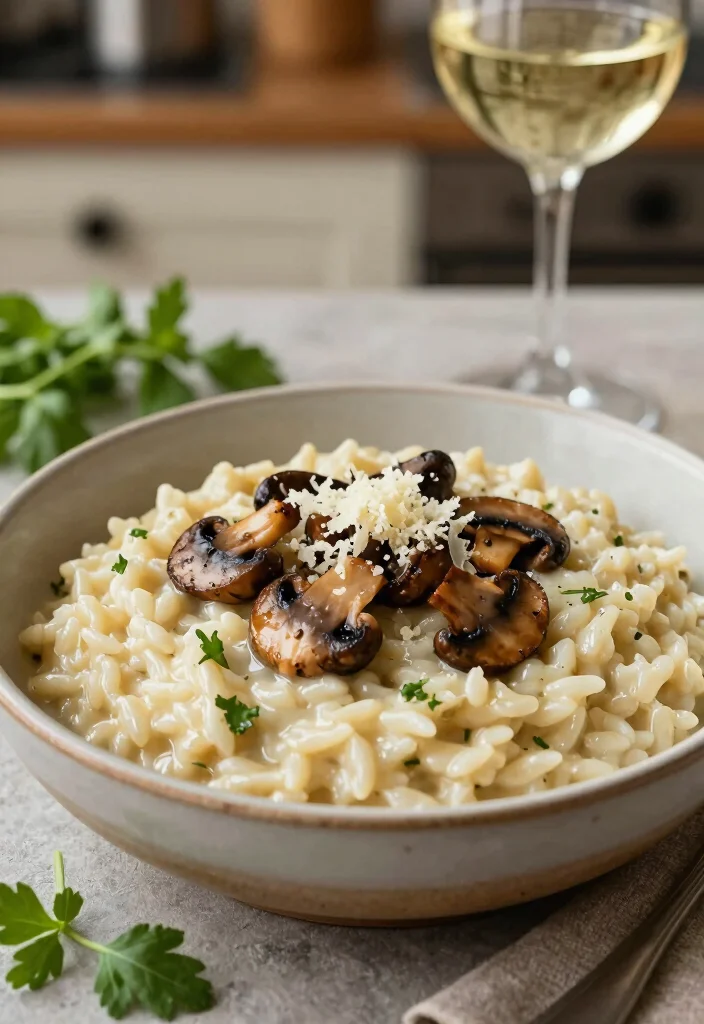 17 Best Ina Garten Recipes: Elegant Foolproof Classics - 17. Creamy Mushroom Risotto 1