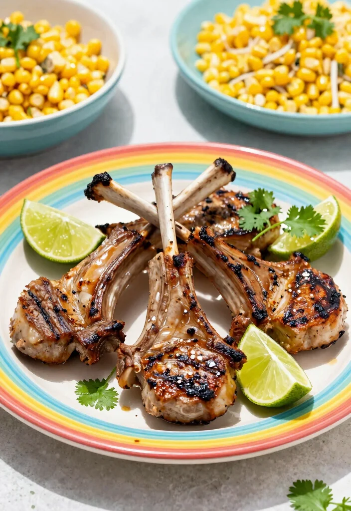 17 Best Lamb Chop Recipes Juicy Perfectly Seasoned - 12. Cilantro Lime Grilled Lamb Chops 1