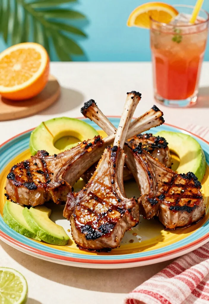 17 Best Lamb Chop Recipes Juicy Perfectly Seasoned - 15. Zesty Chili Lime Grilled Lamb Chops 1