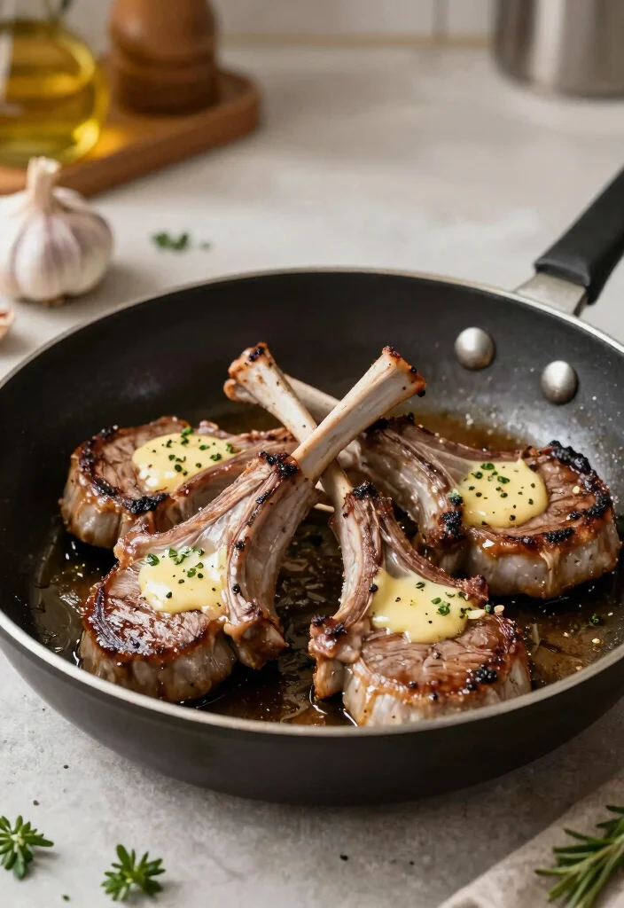 17 Best Lamb Chop Recipes Juicy Perfectly Seasoned - 16. Garlic Butter Lamb Chops 1