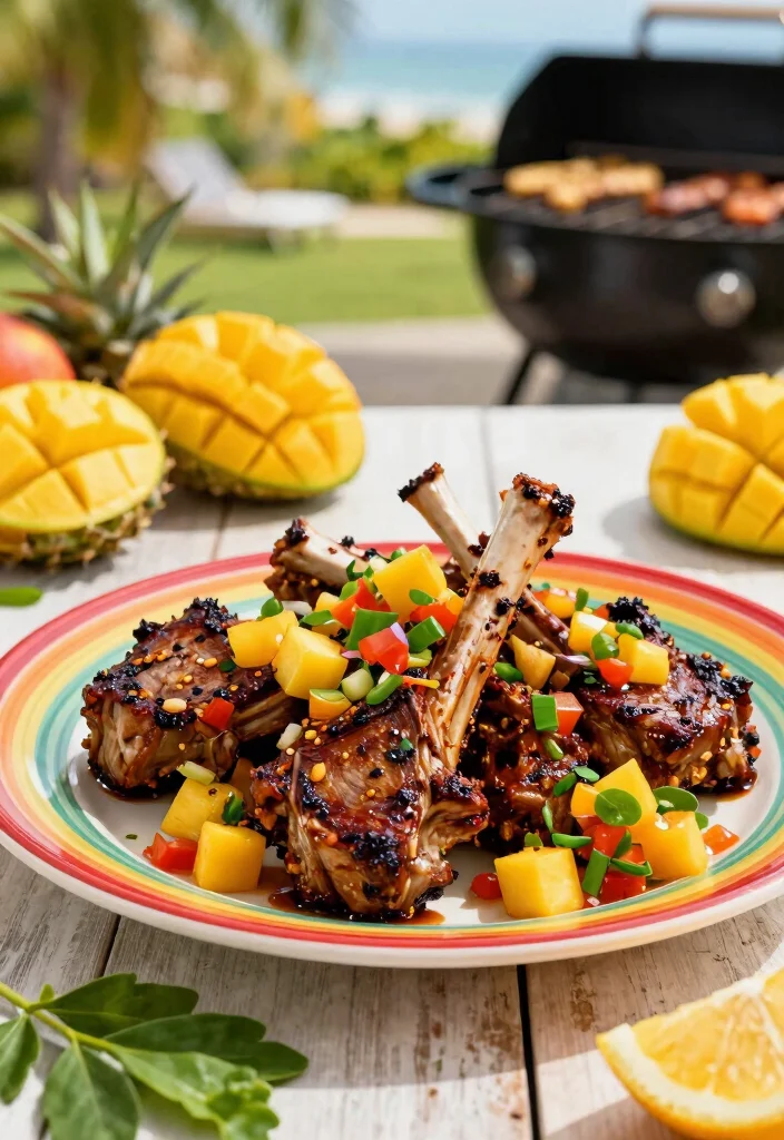 17 Best Lamb Chop Recipes Juicy Perfectly Seasoned - 8. Caribbean Jerk Lamb Chops 1