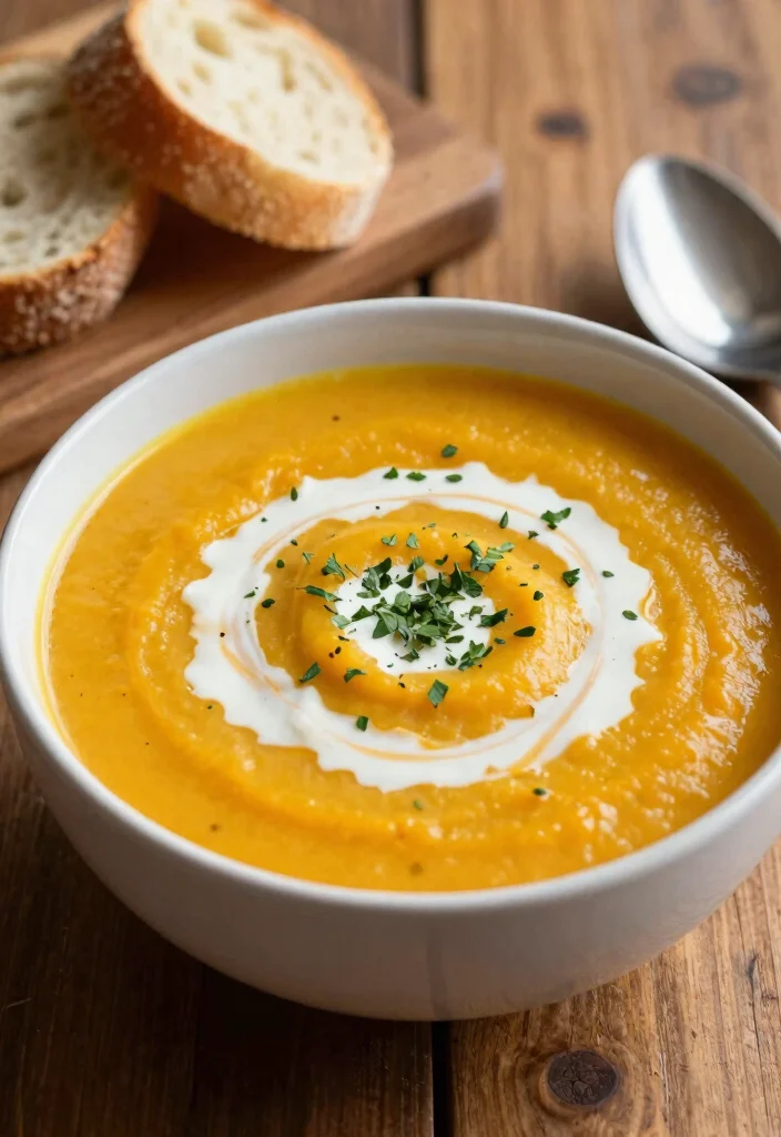 17 Best Sweet Potato Recipes: Cozy Healthy Sides - 12. Sweet Potato Soup 1