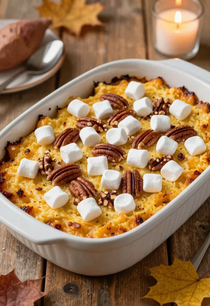 17 Best Sweet Potato Recipes: Cozy Healthy Sides - 4. Sweet Potato Casserole 1