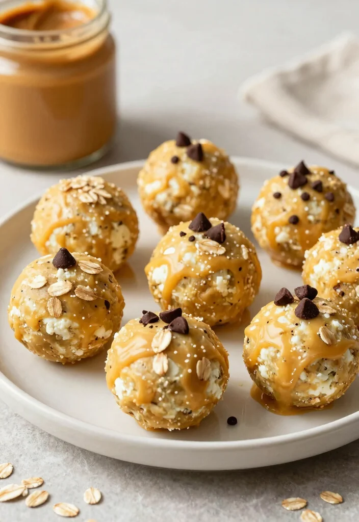 17 Cottage Cheese Recipes Healthy High Protein Ideas - 10. Cottage Cheese and Nut Butter Energy Balls 1