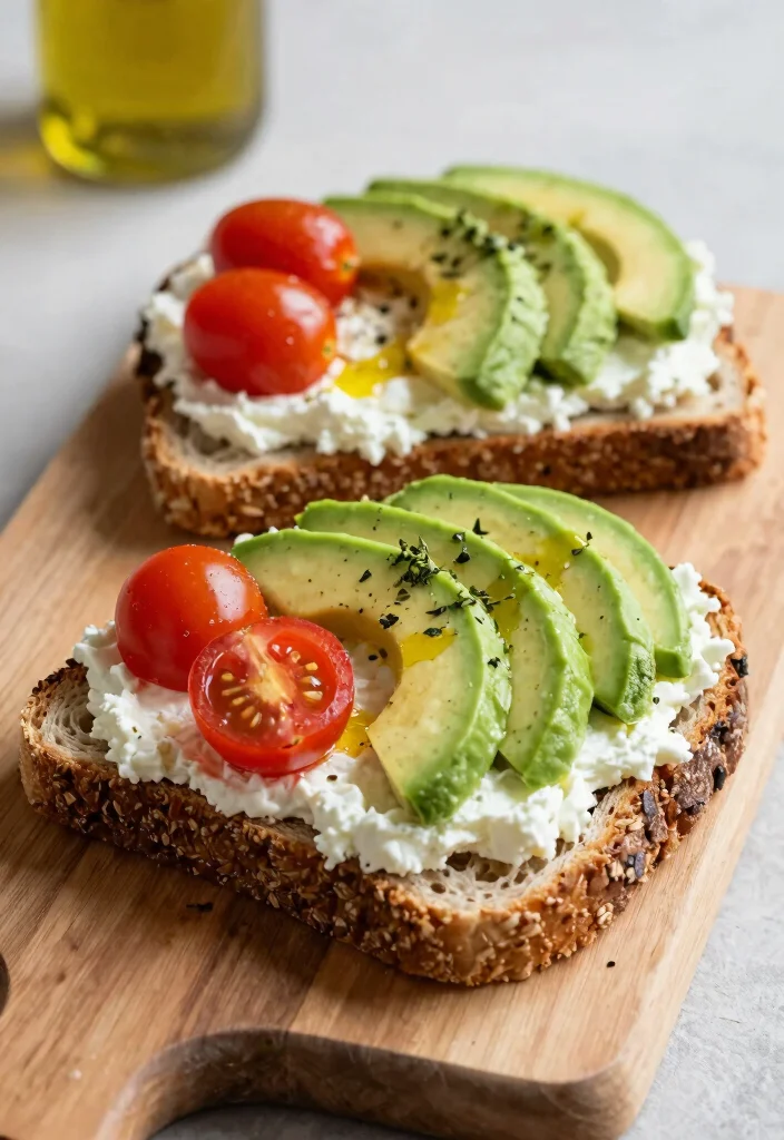 17 Cottage Cheese Recipes Healthy High Protein Ideas - 4. Savory Cottage Cheese Toast 1