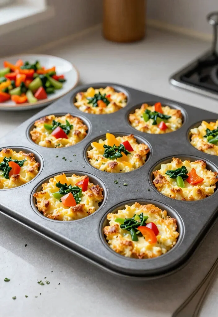 17 Cottage Cheese Recipes Healthy High Protein Ideas - 5. Baked Cottage Cheese Egg Cups 1