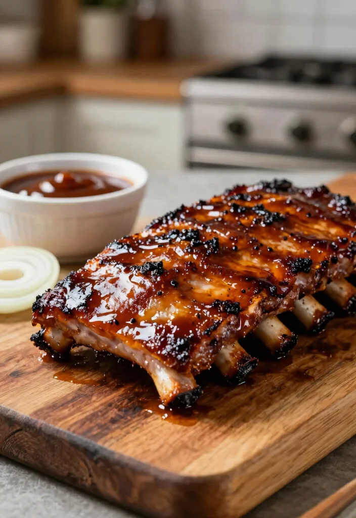 17 Country Pork Ribs Recipes: Sticky Comfort Classics - 10. Barbecue Cola Ribs 1
