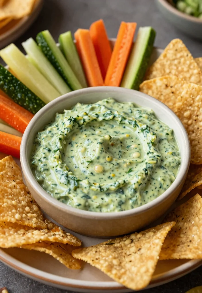 17 Cream Cheese Recipes for Rich Comfort Plates - 6. Cream Cheese Spinach Dip 1