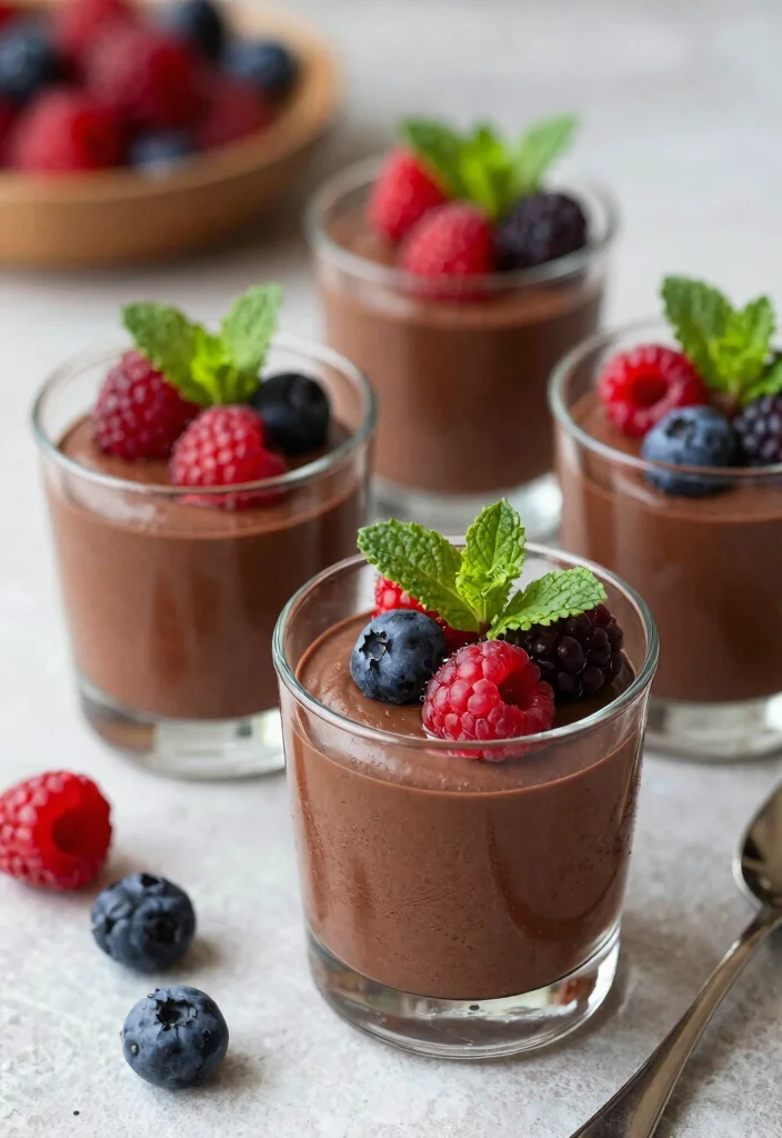 17 Date Night Dinner Recipes: Romantic Impressive Meals - 16. Vegan Chocolate Mousse 1