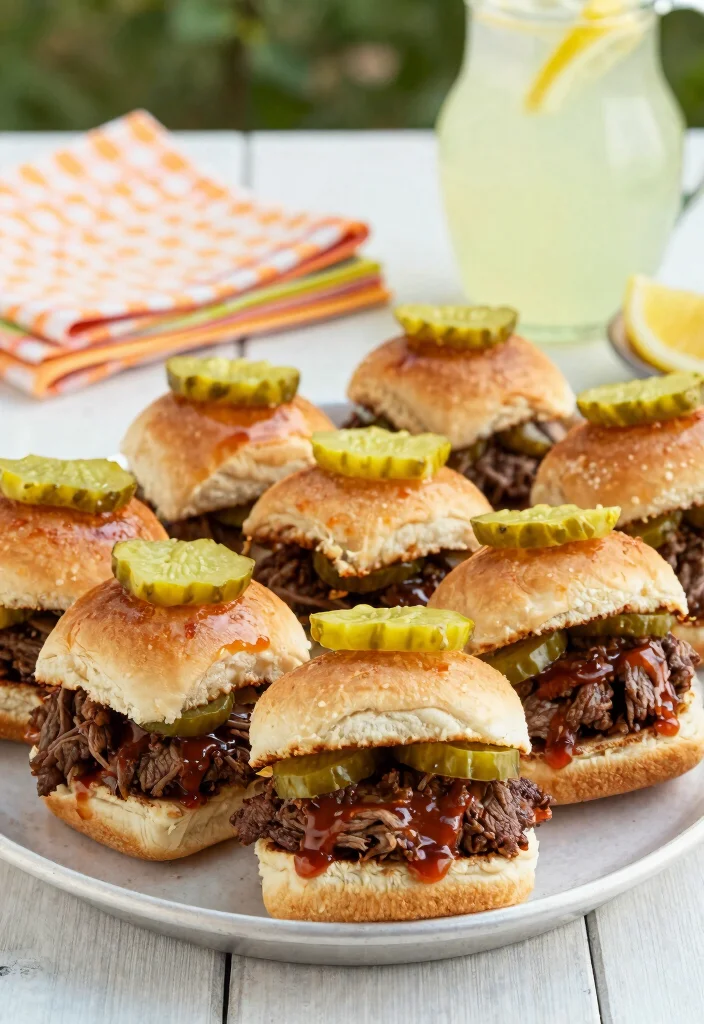 17 Dinner Recipes With Beef: Hearty Comfort Classics - 17. Barbecue Beef Sliders 1