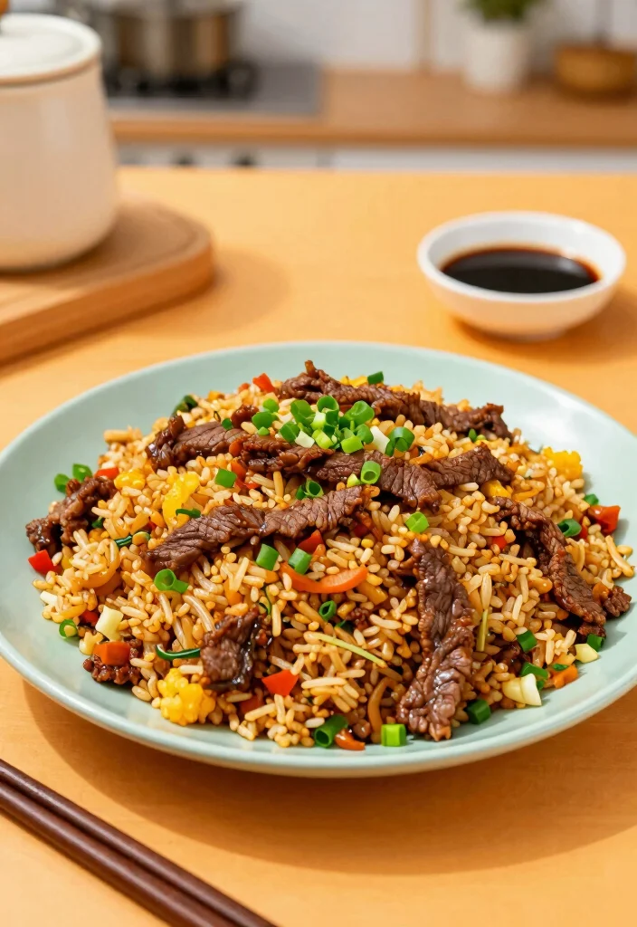 17 Dinner Recipes With Beef: Hearty Comfort Classics - 9. Beef Fried Rice 1