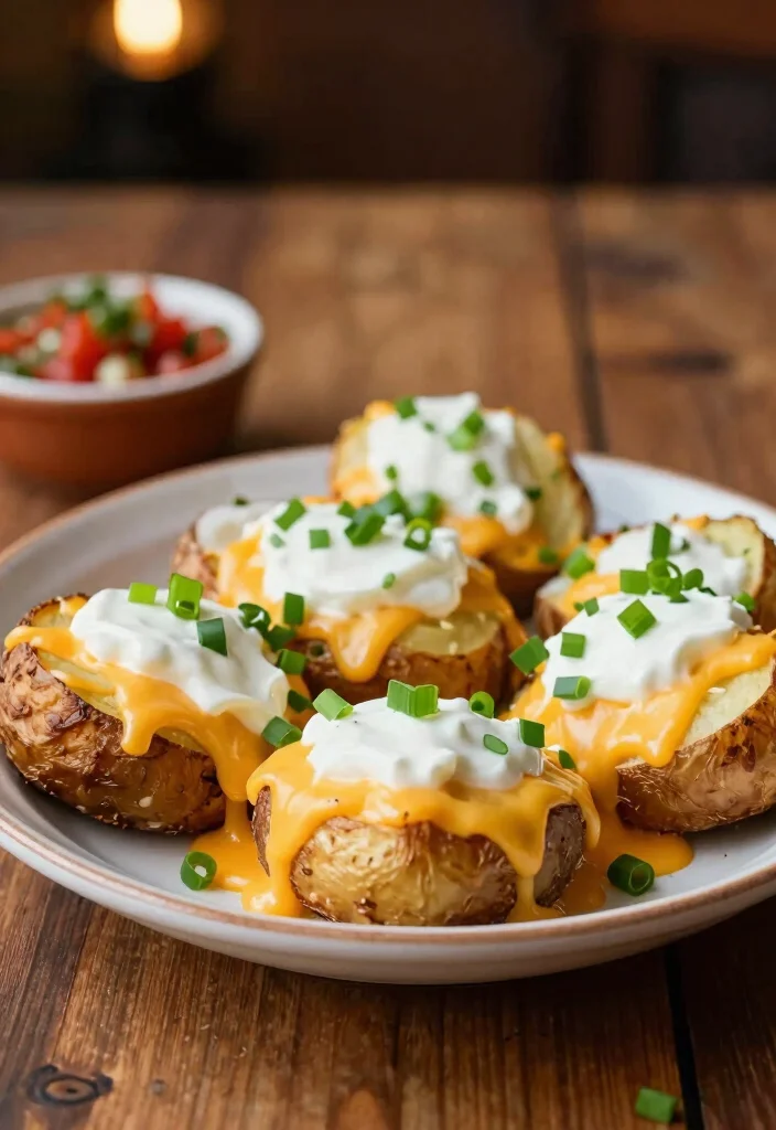 17 Dinner Recipes With Potatoes Cozy Filling Sides - 2. Loaded Baked Potato Skins 1
