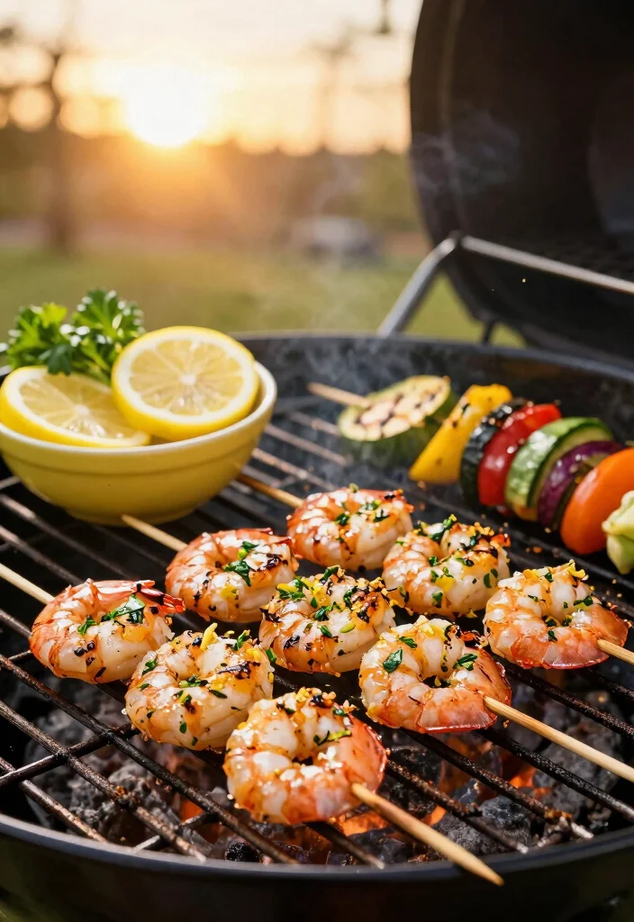17 Dinner Recipes With Shrimp: Fast & Flavorful Seafood - 2. Lemon Herb Grilled Shrimp 1