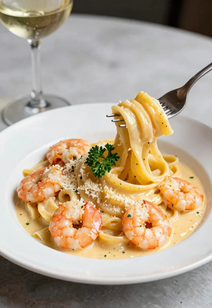 17 Dinner Recipes With Shrimp: Fast & Flavorful Seafood - 3. Creamy Shrimp Alfredo 1