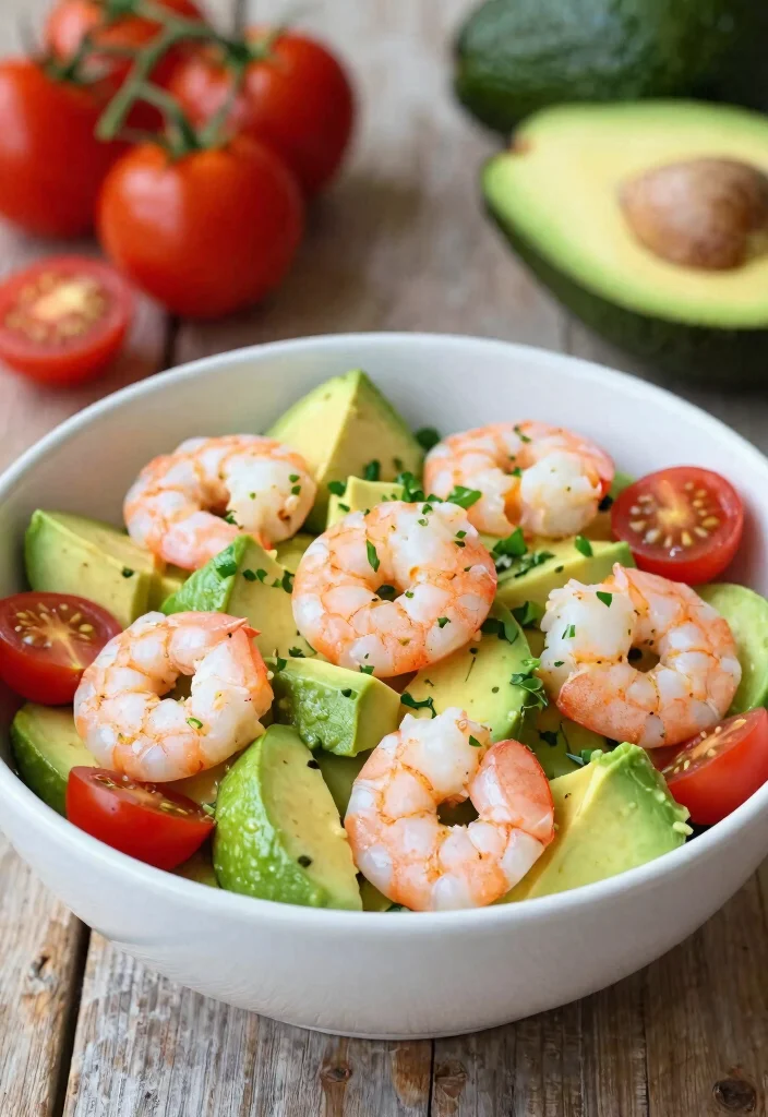 17 Dinner Recipes With Shrimp: Fast & Flavorful Seafood - 6. Shrimp and Avocado Salad 1