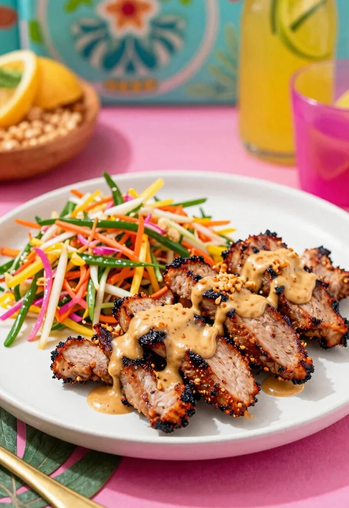 17 Grilled Pork Tenderloin Recipes: Lean BBQ Favorites - 14. Thai Peanut Grilled Pork Tenderloin 1