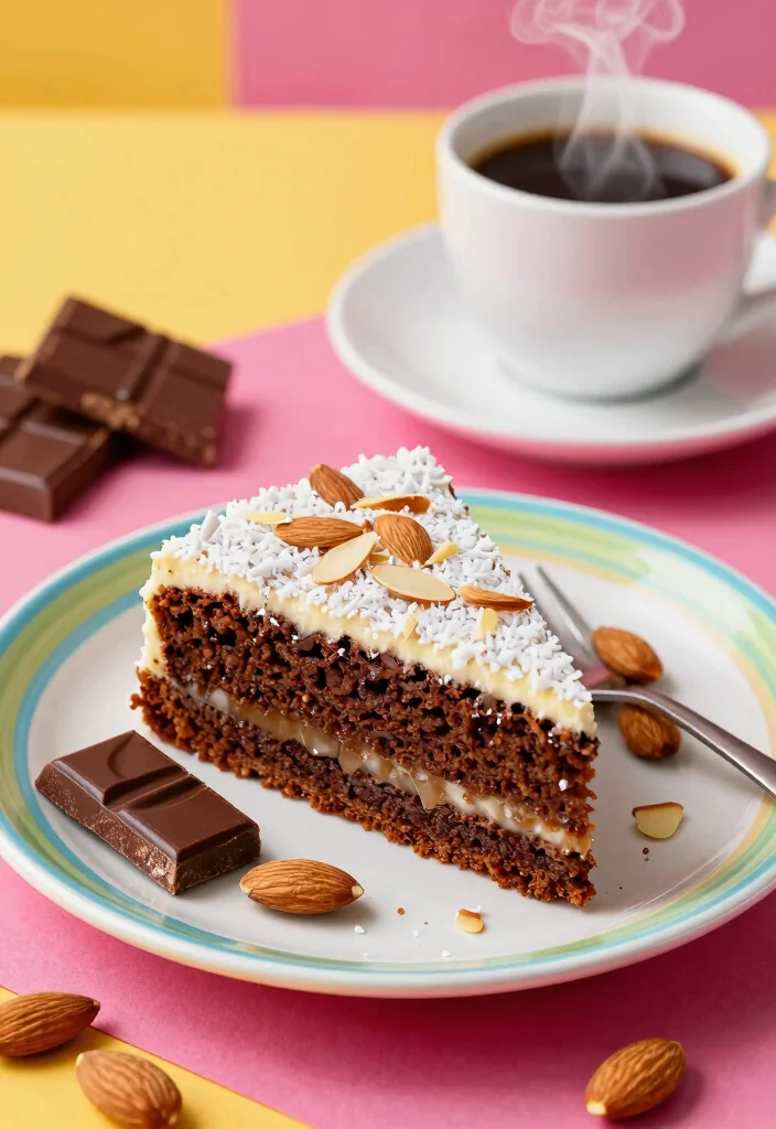 18 Best Coffee Cake Recipes Moist Classic Crowd Pleasers - 6. Almond Joy Coffee Cake 1