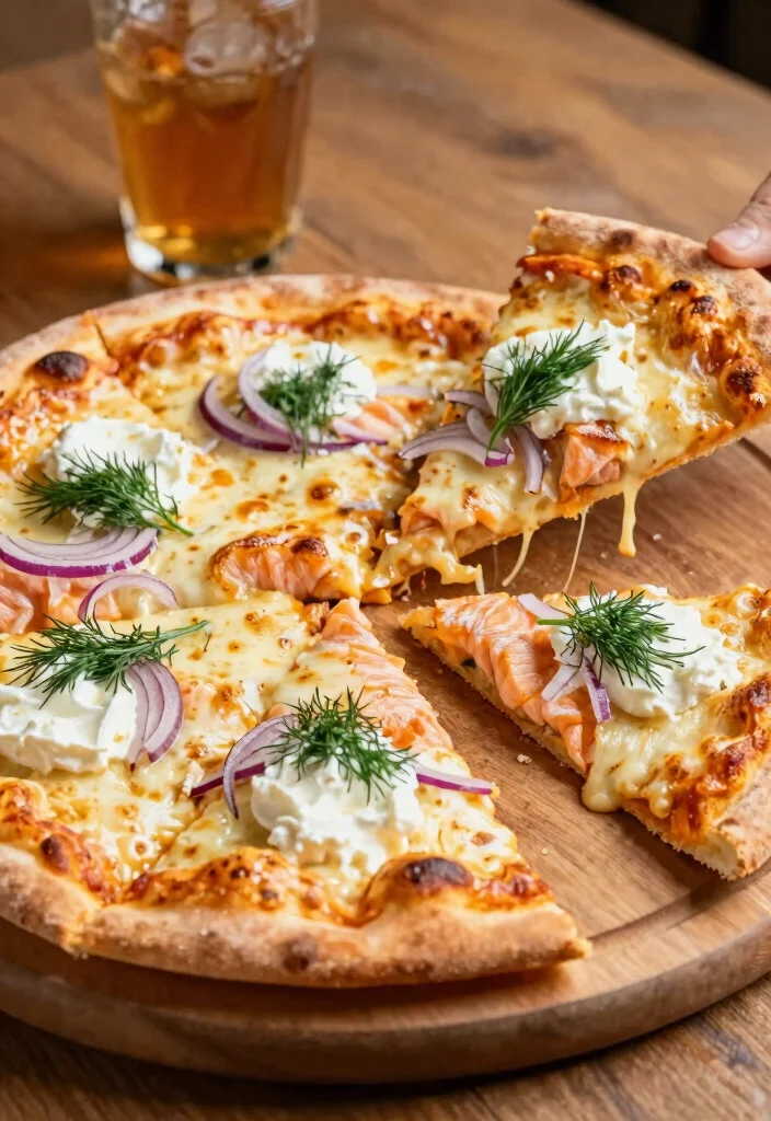 18 Budget-Friendly Canned Pink Salmon Recipes for Quick Weeknight Dinners - 10. Salmon Pizza 1