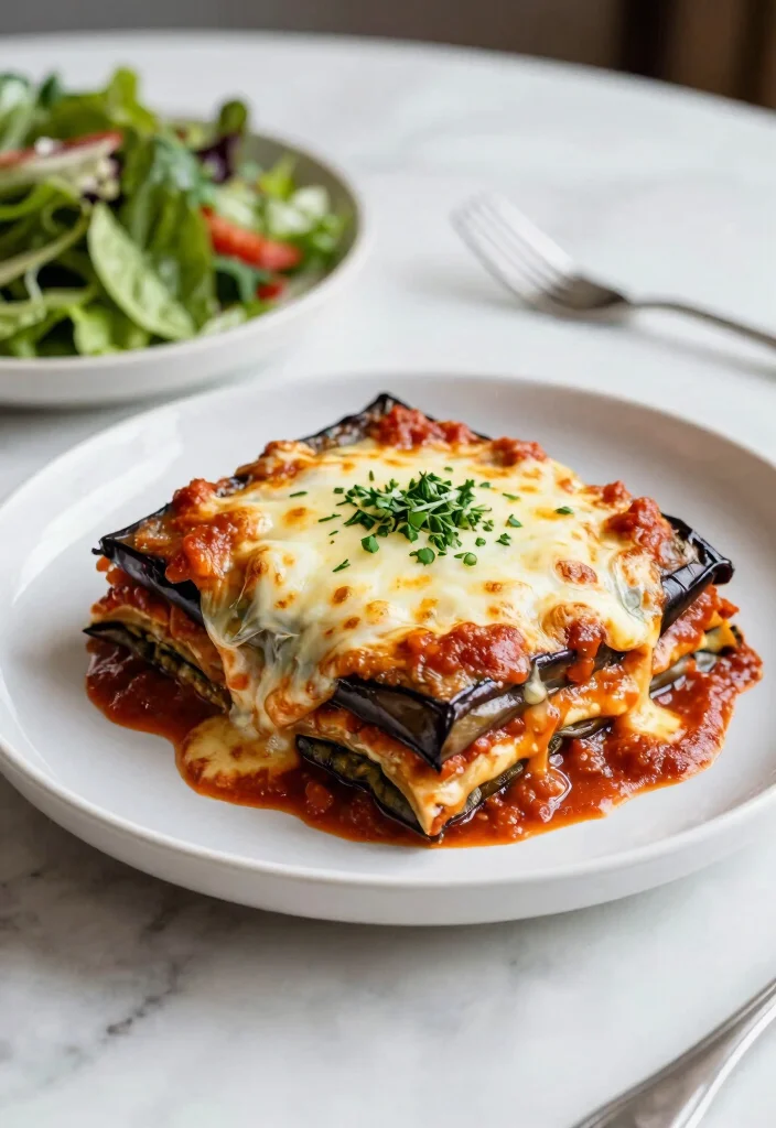 18 Casserole Recipes for Dinner: Cozy Family Classics - 15. Eggplant Parmesan Casserole 1