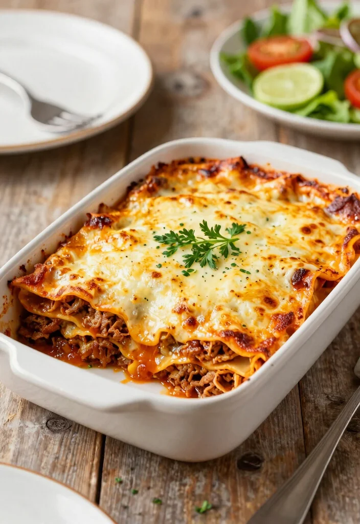 18 Casserole Recipes for Dinner: Cozy Family Classics - 18. Classic Lasagna Casserole 1