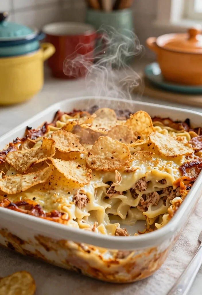 18 Casserole Recipes for Dinner: Cozy Family Classics - 4. Tuna Noodle Casserole 1
