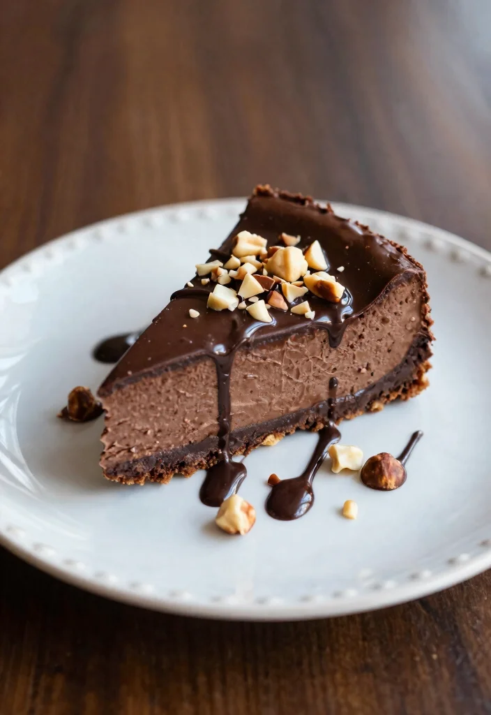 18 Cheesecake Factory Copycat Recipes Restaurant Favorites - 12. Vegan Chocolate Hazelnut Cheesecake 1