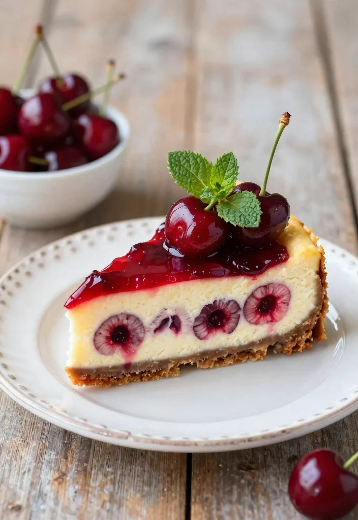 18 Cheesecake Factory Copycat Recipes Restaurant Favorites - 16. Vegan Cherry Cheesecake 1