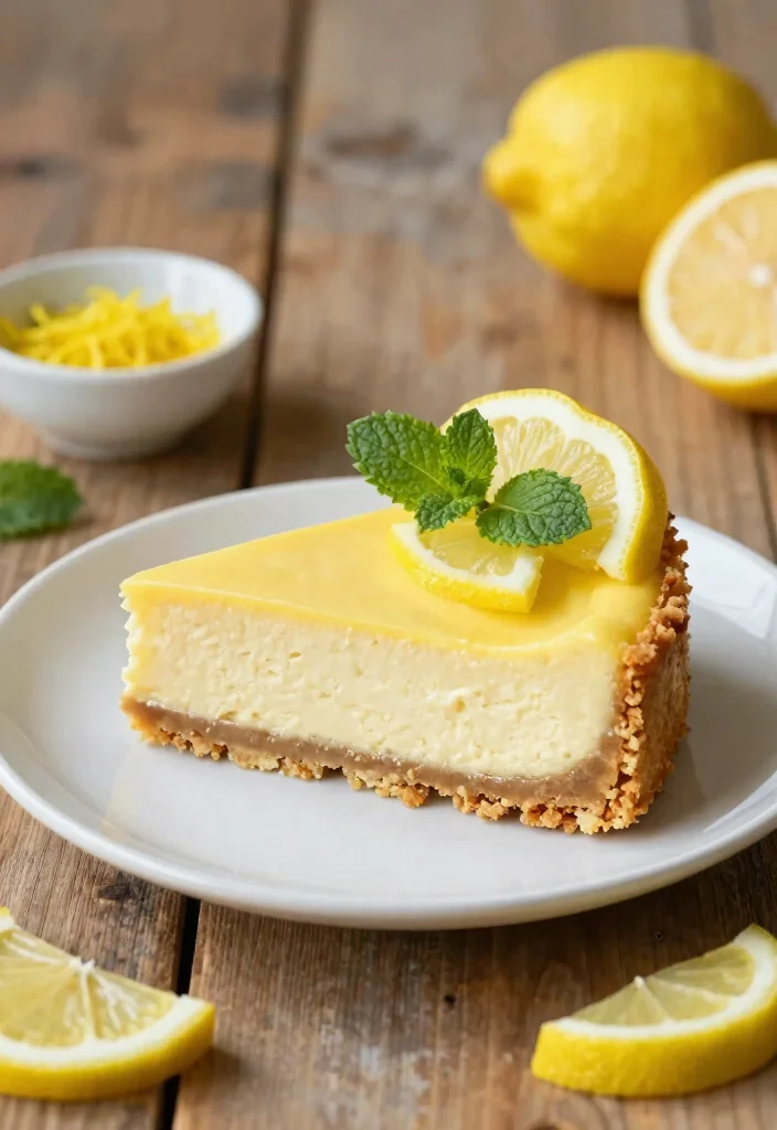 18 Cheesecake Factory Copycat Recipes Restaurant Favorites - 4. Vegan Lemon Cheesecake 1