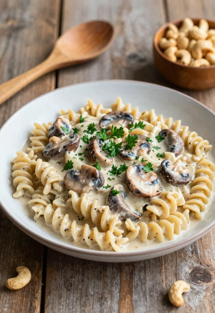 18 Dairy Free Dinner Recipes Flavorful and Simple - 1. Creamy Vegan Mushroom Stroganoff 1
