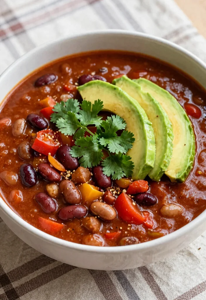 18 Dairy Free Dinner Recipes Flavorful and Simple - 10. Easy Vegan Chili 1