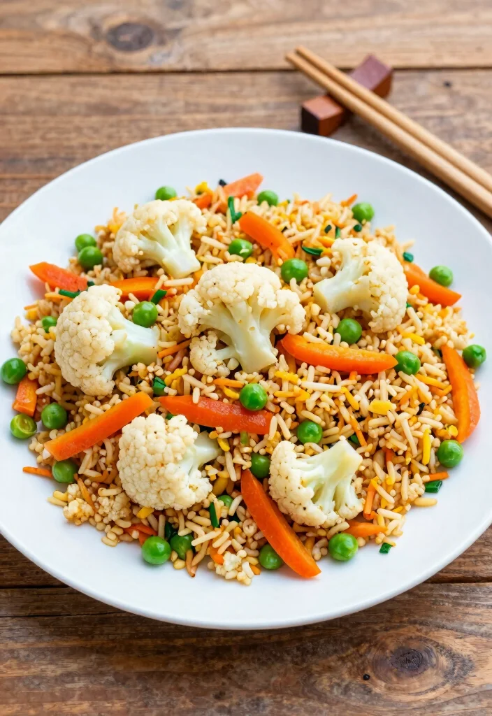 18 Dairy Free Dinner Recipes Flavorful and Simple - 11. Cauliflower Fried Rice 1