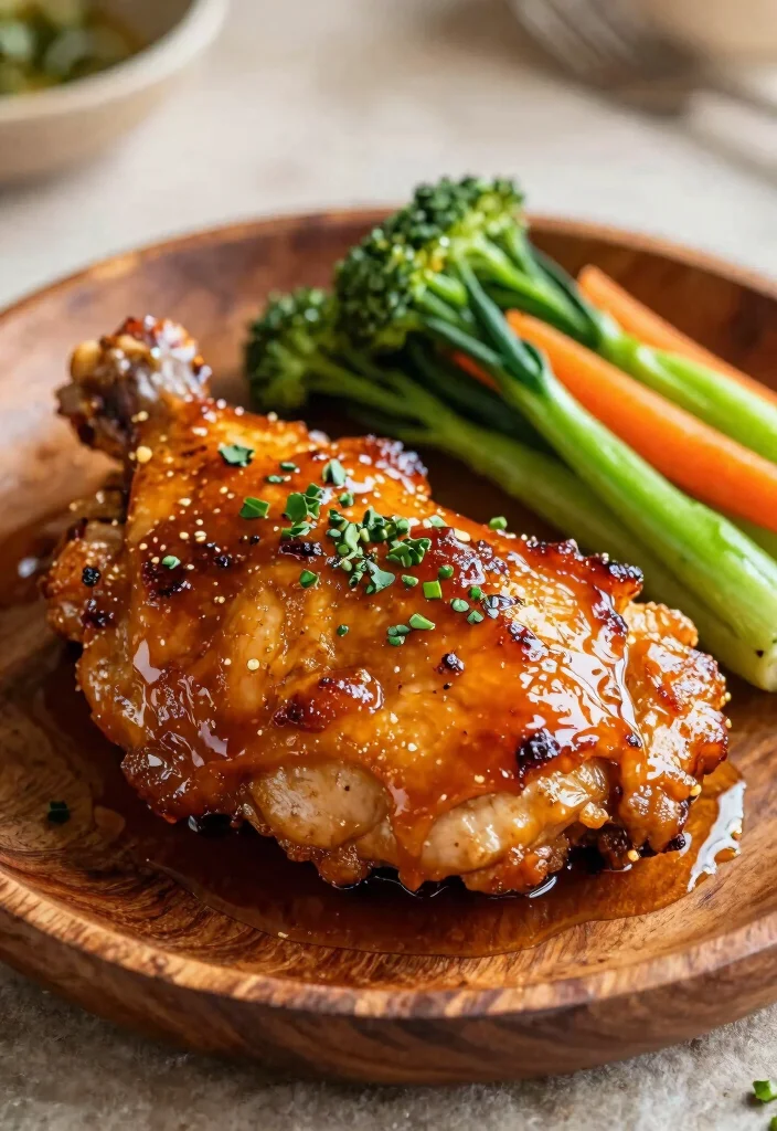 18 Dinner Recipes Dairy Free: Easy Weeknight Options - 17. Honey Garlic Chicken Thighs 1