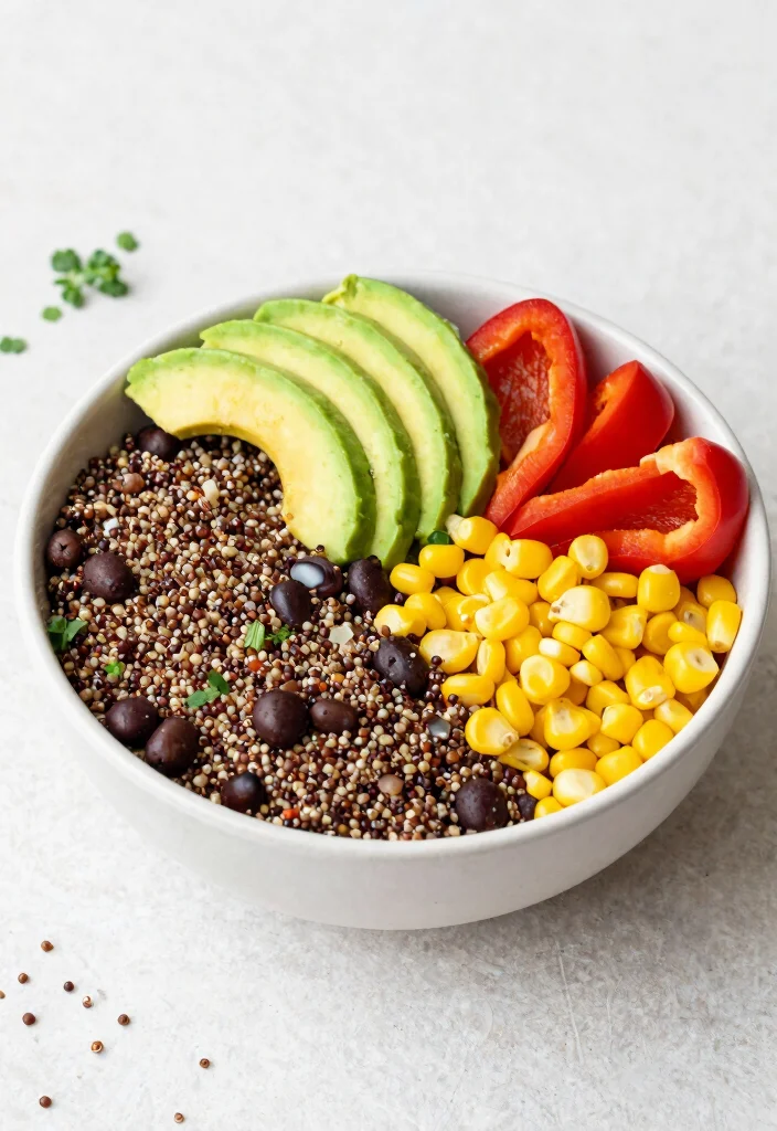 18 Dinner Recipes Dairy Free: Easy Weeknight Options - 2. Quinoa and Black Bean Bowl 1