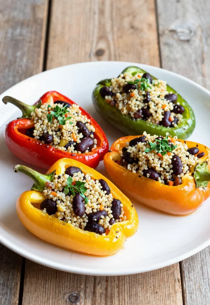 18 Dinner Recipes Dairy Free: Easy Weeknight Options - 8. Stuffed Bell Peppers 1