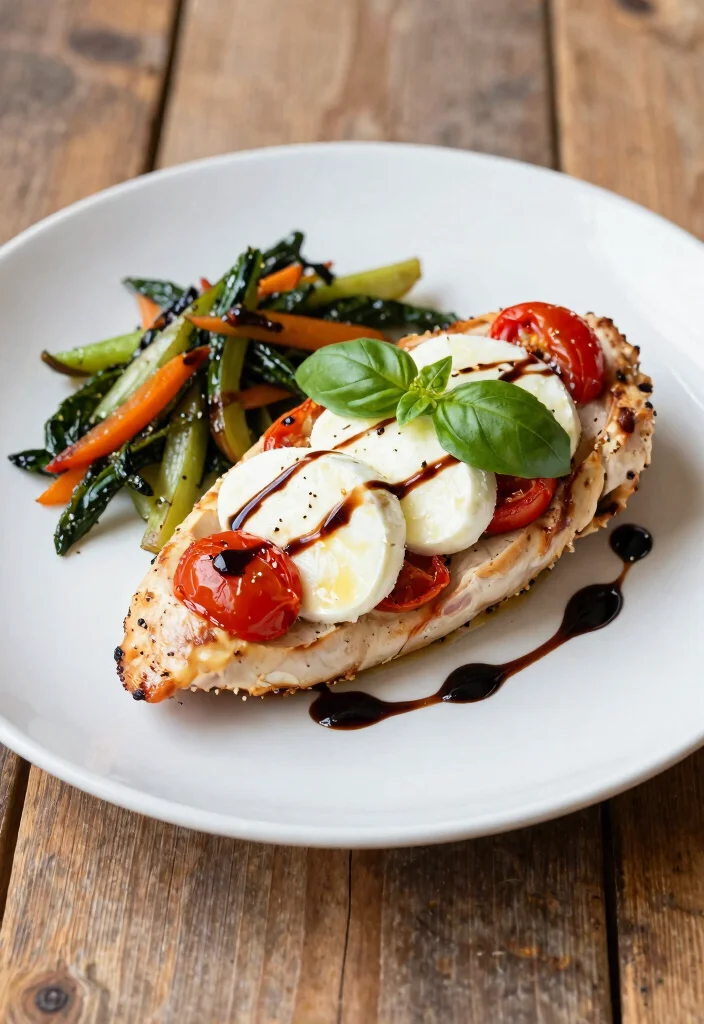 18 Dinner Recipes Low Carb Flavor Forward Choices - 10. Caprese Stuffed Chicken Breasts 1