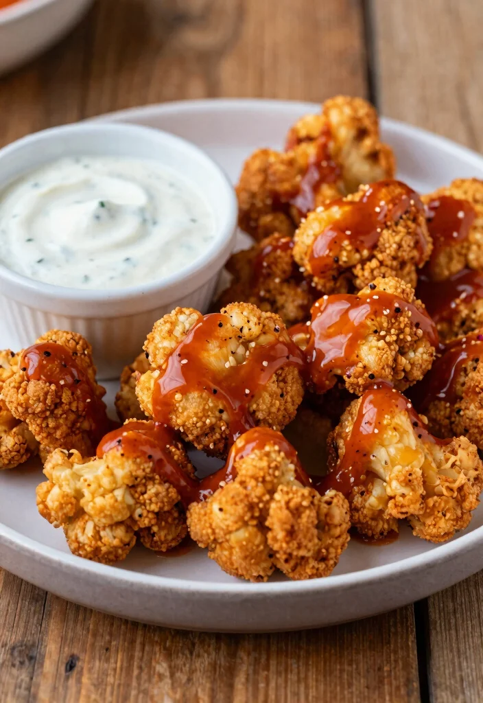 18 Dinner Recipes Low Carb Flavor Forward Choices - 14. Buffalo Cauliflower Bites 1