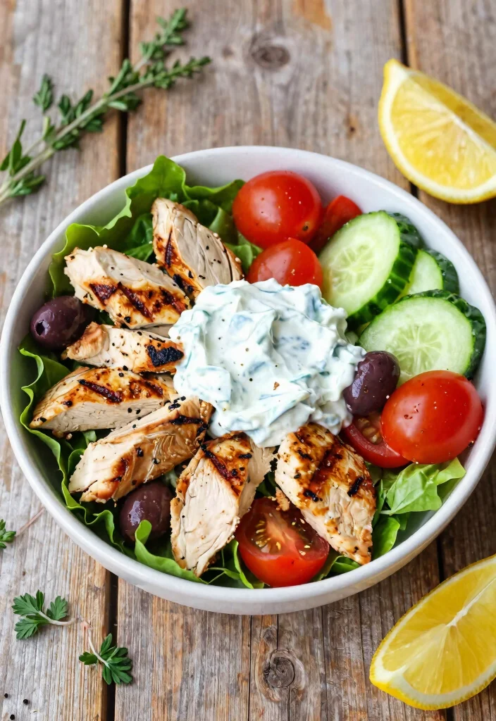 18 Dinner Recipes Low Carb Flavor Forward Choices - 5. Greek Chicken Souvlaki Bowls 1