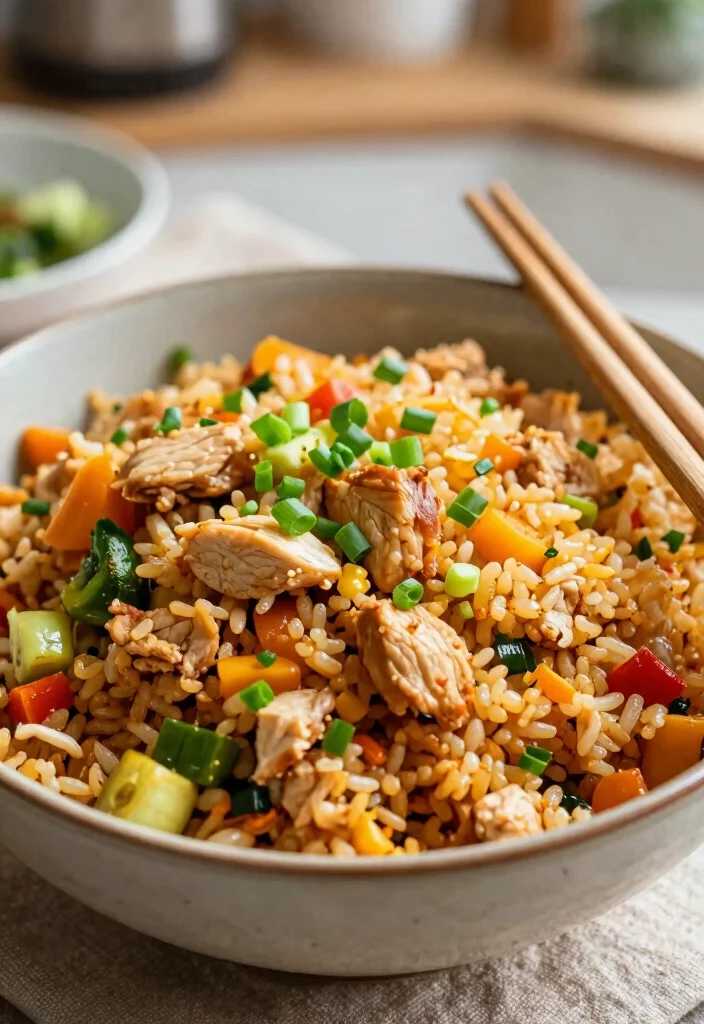 18 Dinner Recipes With Chicken Breast: Lean Family Favorites - 18. Chicken Fried Rice 1