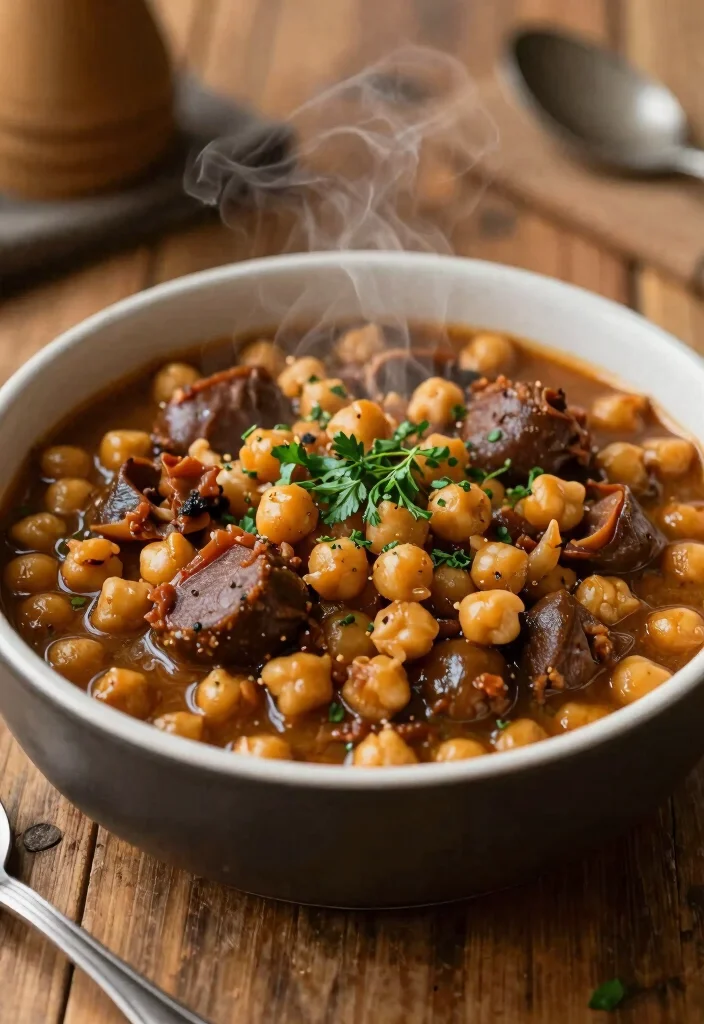18 Dinner Recipes With Sausage: Bold Savory Plates - 12. Sausage and Chickpea Stew 1