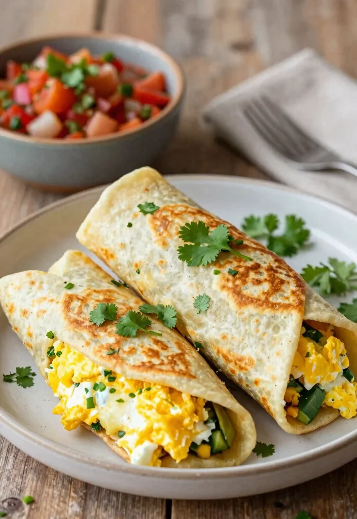 18 Dinner Recipes for Picky Eaters: Kid Approved Hits - 16. Egg and Veggie Breakfast Burritos 1